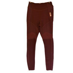 Gymshark Maroon Skinny Athletic Leggings